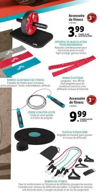 Lidl Accessoire de Fitness offre