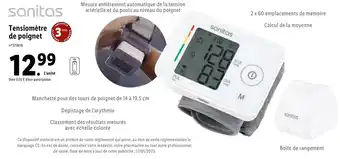 Tensiomètre de Poignet