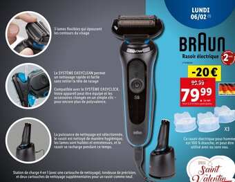 Lidl Rasoir électrique offre