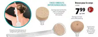 Lidl Brosse Pour le Corps offre