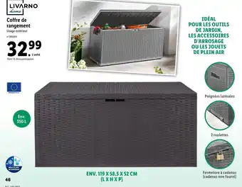 Lidl Coffre de Rangement offre