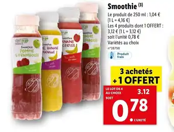 Lidl Smoothie offre