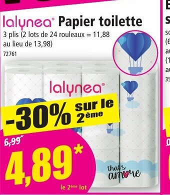 Norma Lalynea Papier Toilette offre