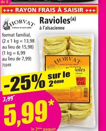 Norma Ravioles offre