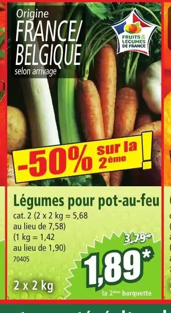 Norma Legumes Pour Pot-Au-Feu offre