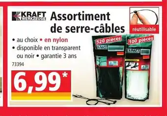 Norma Assortiment de Serre-Cables offre