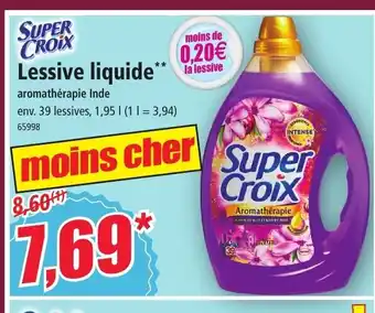 Norma Super Croix Lessive liquide offre