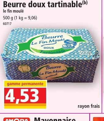 Norma Beurre Doux Tartinable offre