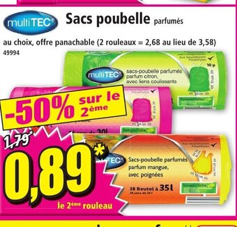 Norma Sacs Poubelle offre