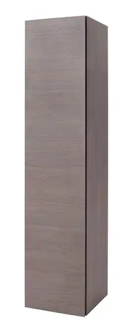 Castorama Colonne de salle de bains aspect chêne fumé calao 35 cm offre