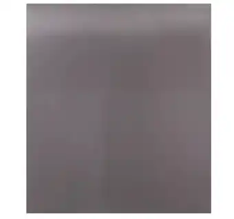 Castorama Fond de hotte en inox goodhome kasei argent l. 90 cm x h. 80 cm x ep. 10 mm offre