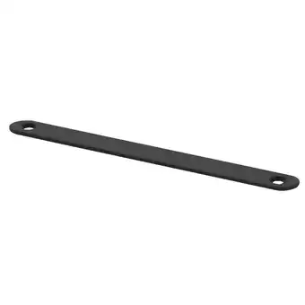 Castorama Grande platine cache serrure noir offre