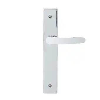 Castorama Ensemble poignées de porte sans trou 195 abla chrome offre