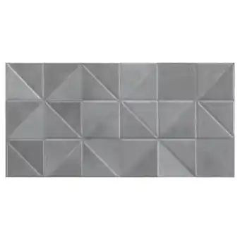 Castorama Carrelage mural anthracite 29,8x60cm smooth offre