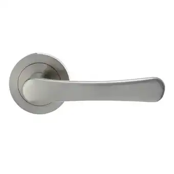 Castorama Ensemble poignées de porte rosace colours caspe chrome offre