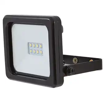 Castorama Projecteur led noir 8w ip44 offre