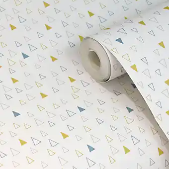 Castorama Papier peint papier duplex spicata jaune offre