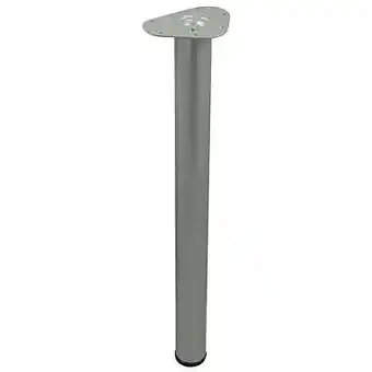 Castorama Pied de table réglable diall ø60 x h. 700 mm gris offre