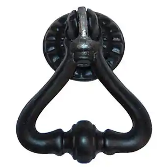 Heurtoir régence métal noir ritual 45 mm