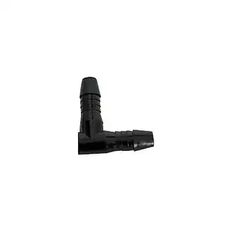 Coude égal cannelé polyamide Þ 25 mm