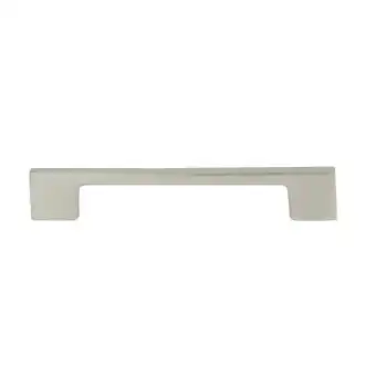 Castorama Poignée fine 128 mm aluminium nickel velours offre