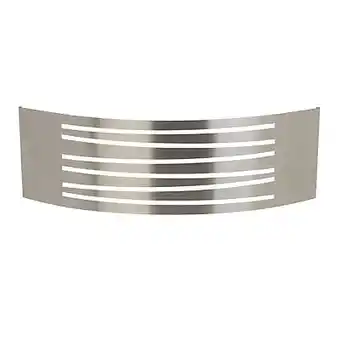 Castorama Applique extérieure à composer brillant trellis rectangle acier inox offre