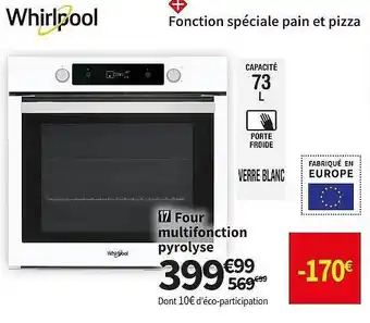 Conforama Four multifonction pyrolyse offre