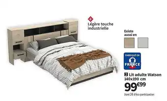 Conforama Lit adulte watson offre