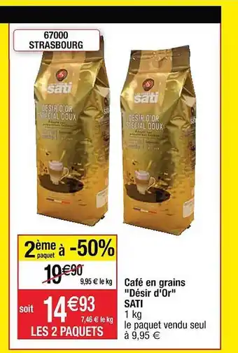 Café en grains