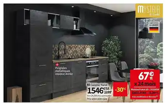 Conforama Cuisine twist offre