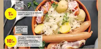 Intermarché Véritable viennoise d'alsace maurer offre