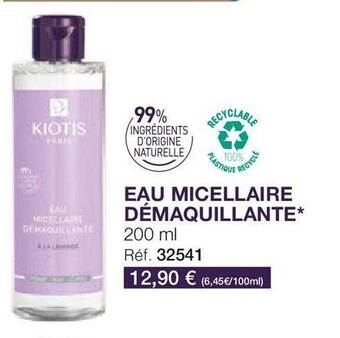 Stanhome Eau micellaire démaquillante offre