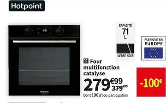 Conforama Four multifonction catalyse hotpoint offre