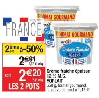 Crème fraîche épaisse