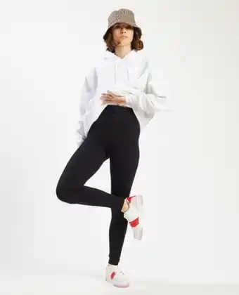 Legging maille côtelée