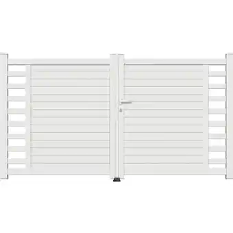 Lapeyre Portail battant aluminium andria offre