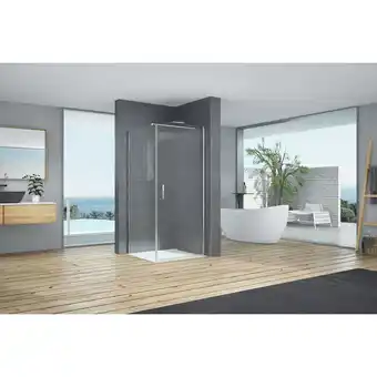 Lapeyre Paroi de retour marilou pour porte pivotante ou pliante profilé aluminium offre