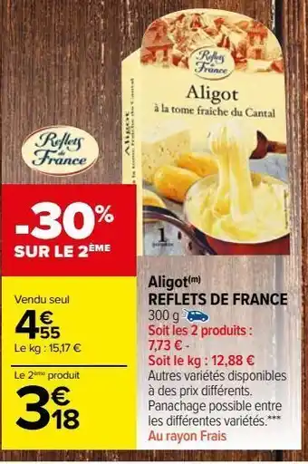 Carrefour Market Aligot reflets de france offre