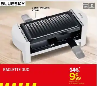 Carrefour Market Raclette duo offre