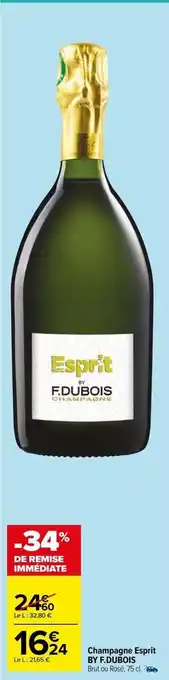 Carrefour Market Champagne esprit by f.dubois offre