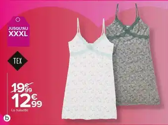 Carrefour La nuisette tex offre