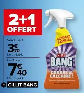 Carrefour Pistolet nettoyant surpuissant cillit bang offre