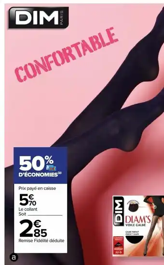 Carrefour Diam's dim offre