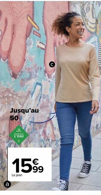 Carrefour Le jean offre