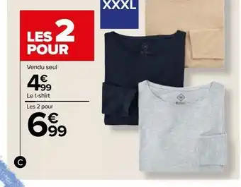 Carrefour Le t-shirt offre
