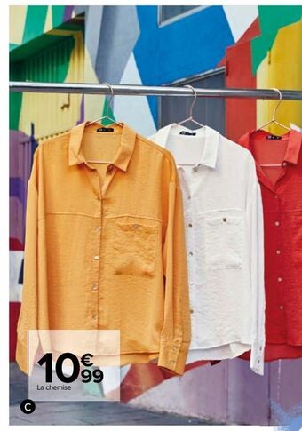 Carrefour La chemise offre