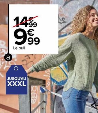 Carrefour Le pull offre