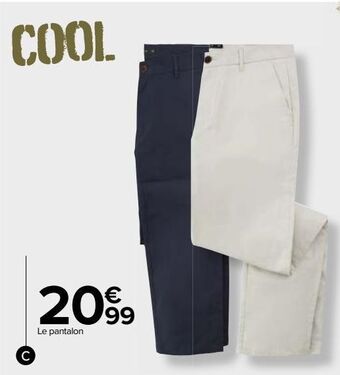 Carrefour Le pantalon offre