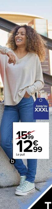 Carrefour Le pull offre