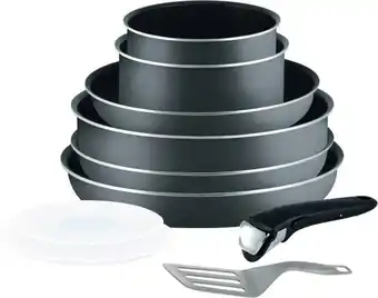 Casino Supermarchés Lot de 10 pièces INGENIO ESSENTIAL Gris anthracite offre